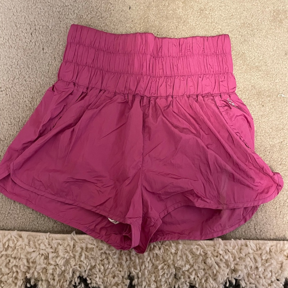 Pink free people shorts